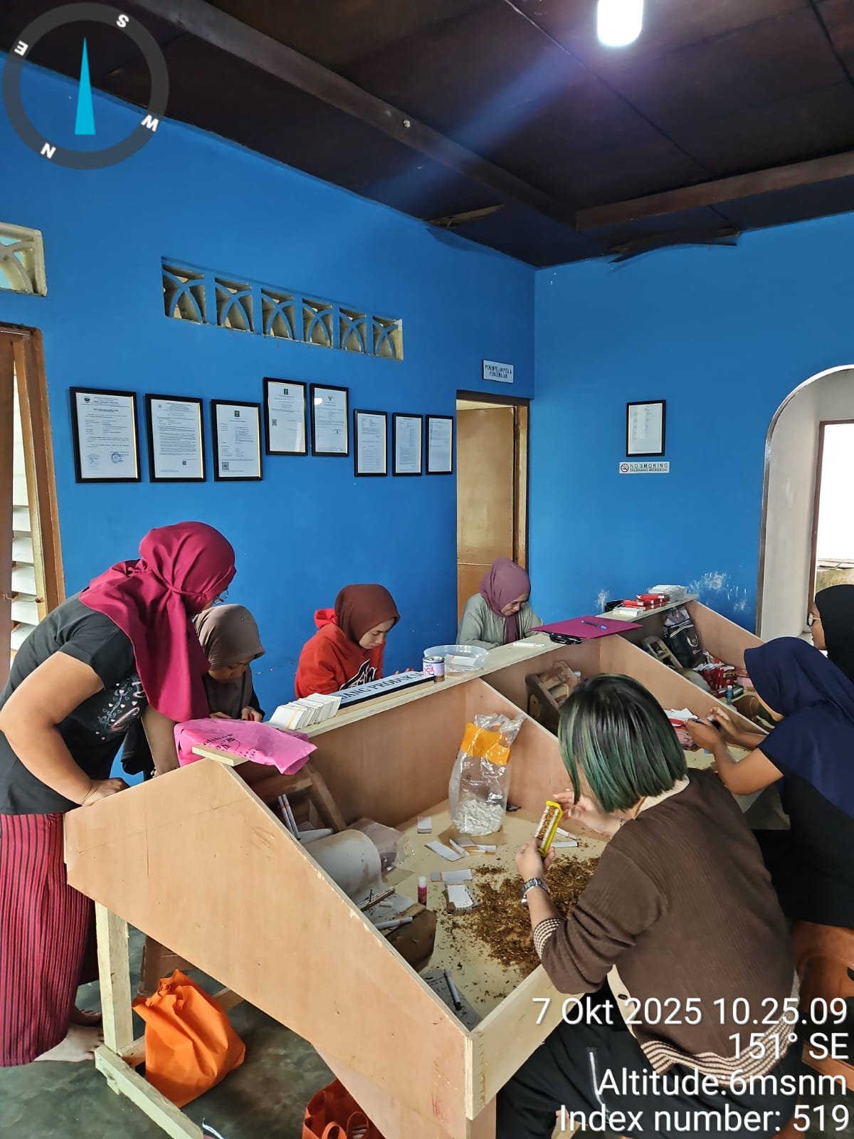 Dokumentasi Kegiatan Produksi dan Pengawasan Proses Kerja