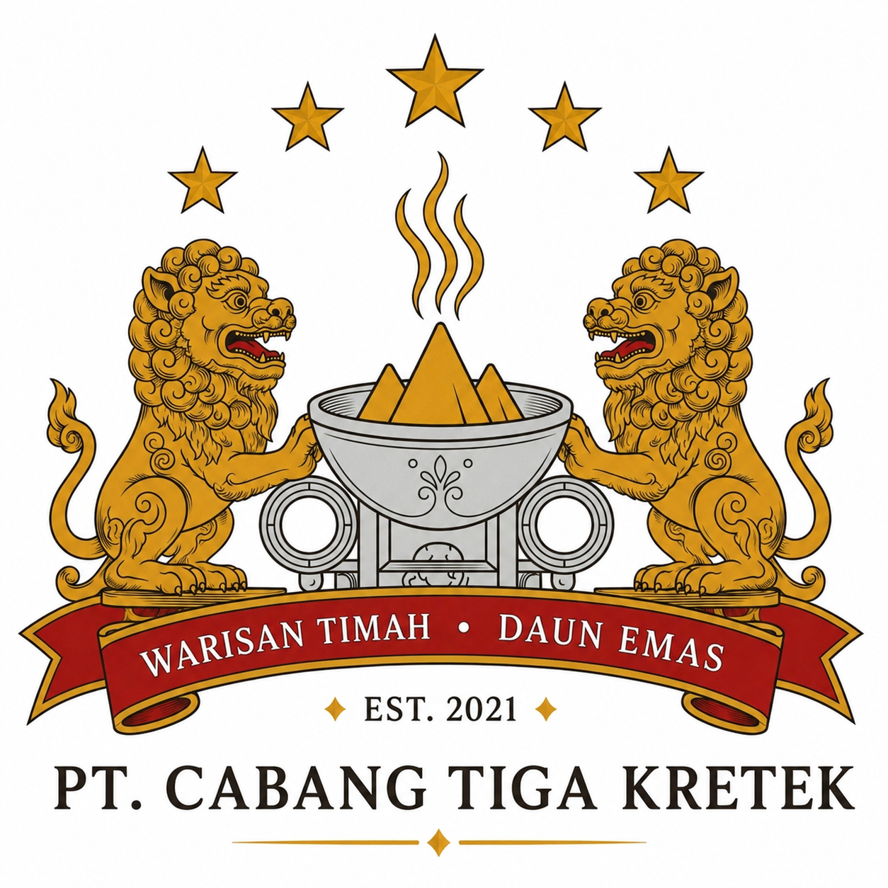 PT. Cabang Tiga Kretek Official Emblem