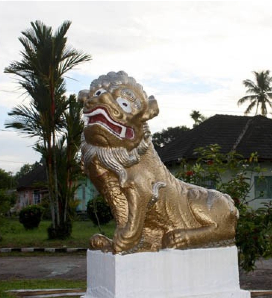 Patung Singa Asli Dabo Singkep